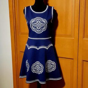 NWT Embroidered Dress